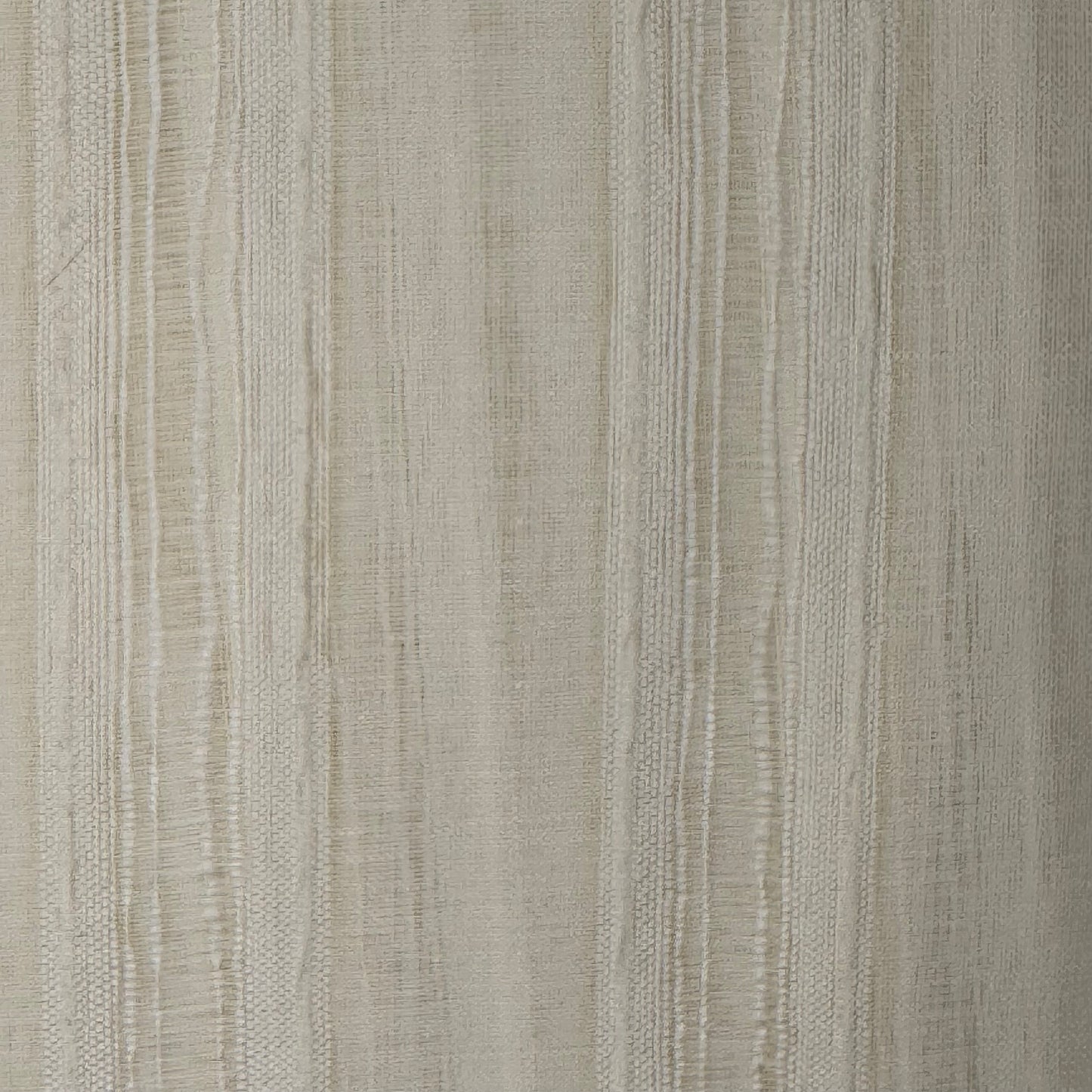 Sheer Ivory Woven Stripe Home Decor Poly: 3 yds