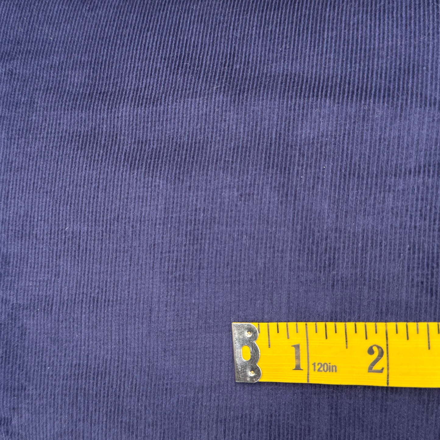 Navy Medium Wale Corduroy: 3 yds