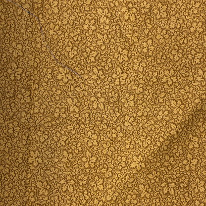 Caramel Leaves Cotton: 1.5 yds