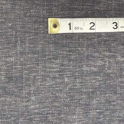 Heathered Charcoal Bonded Home Decor Cotton Blend: 3 yds