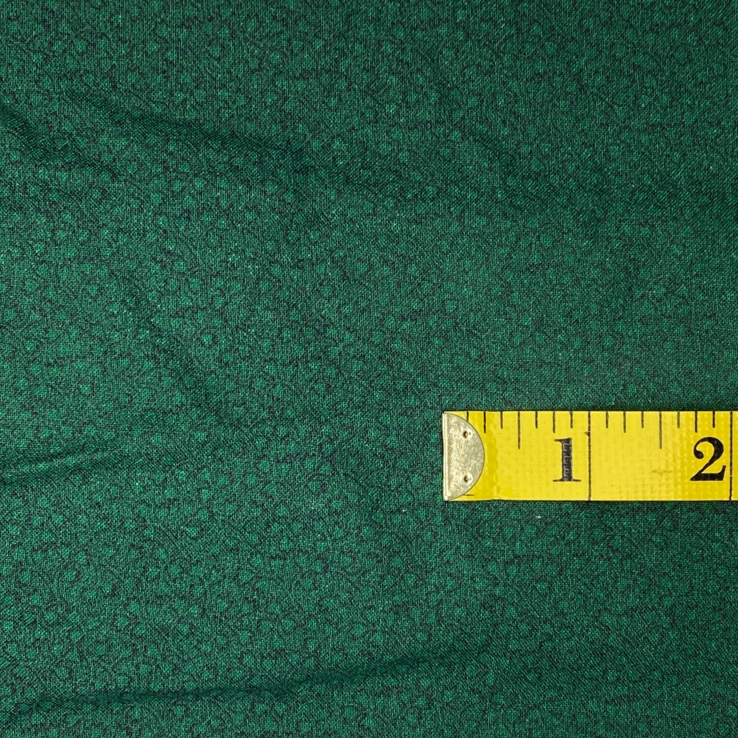 Green Subtle Leaves Cotton: 1 yd