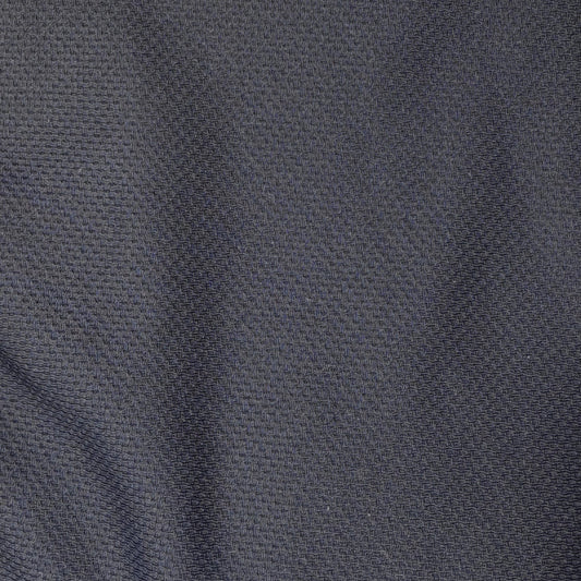 Lightweight Navy Blue 2-Way Stretch Knit Poly: 2.5 yds