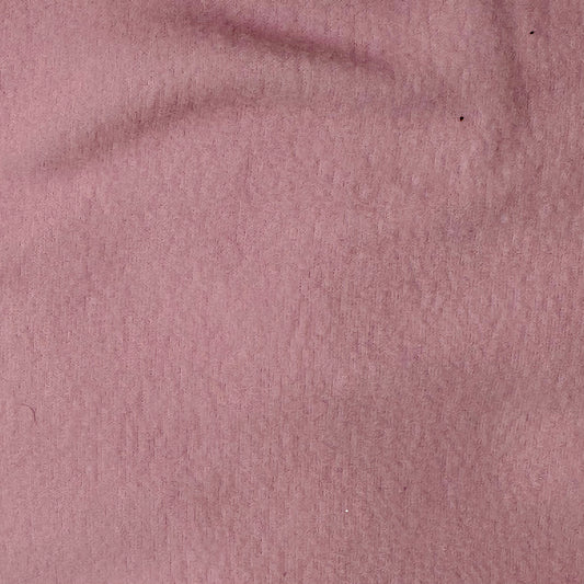 Light Pink Fleece: 1 yd