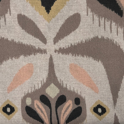 Cream Abstract Floral Cotton: 2 yds