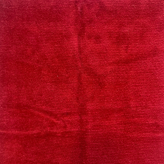 Red Corduroy: 1 yd