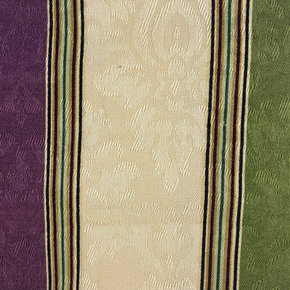 Green & Purple Home Decor: 1.5 yds