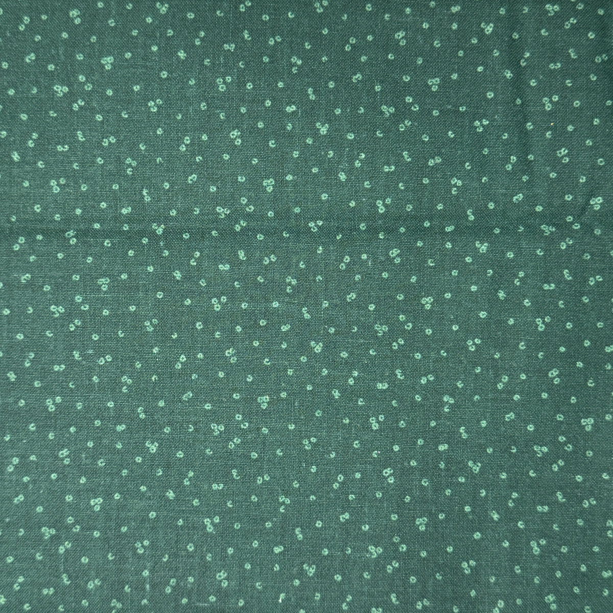 Green Bubbles Cotton Blend: 2 yds
