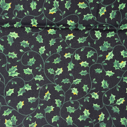 Winding Leaves Cotton: 1 yd