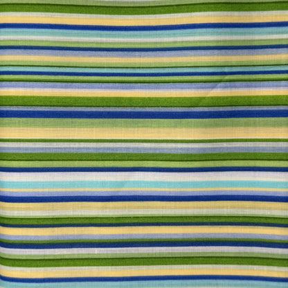 Shoreline Stripes Cotton Blend: 4 yds