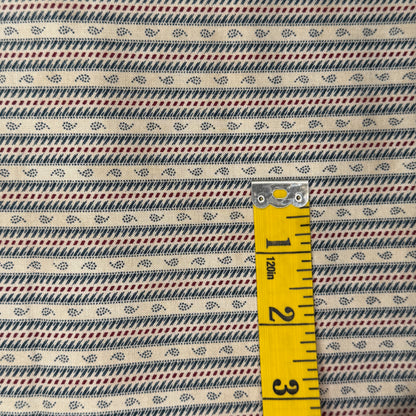 Red, White & Blue Stripes Cotton: 4 yds