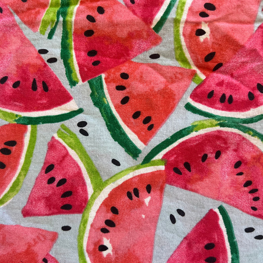 Watermelon Cotton Blend: 2.75 yds