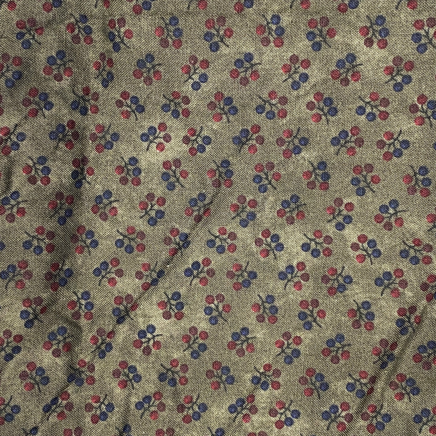 Dark Berry Cotton: 1 yd