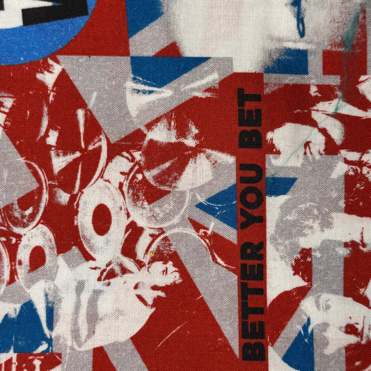 The Who/Rock Band Novelty Print Cotton: 4 yds