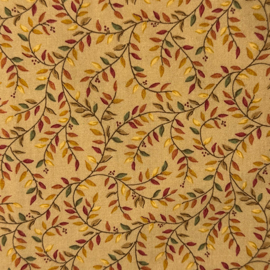Fall Leaves Cotton: 4 yds