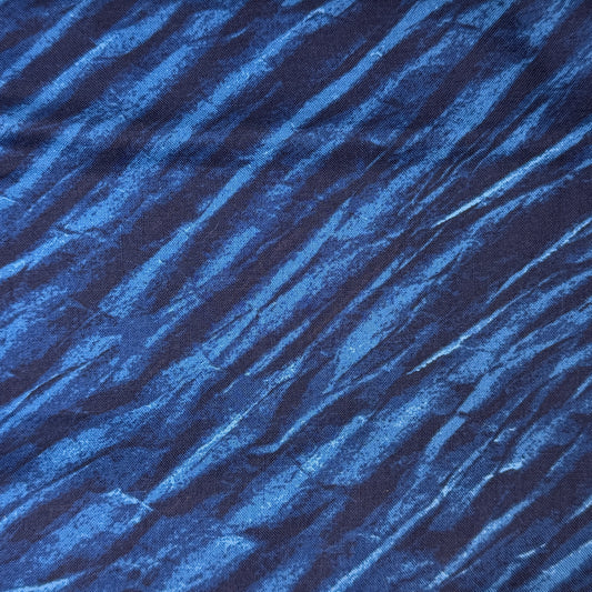 Blue Waves Cotton: 3 yds