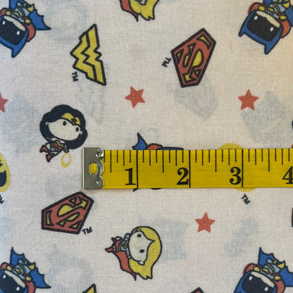 Superhero Cotton Blend: 2.75 yds