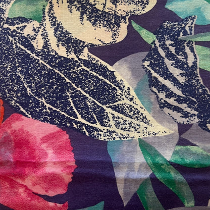 Retro Floral Cotton: 2.5 yds