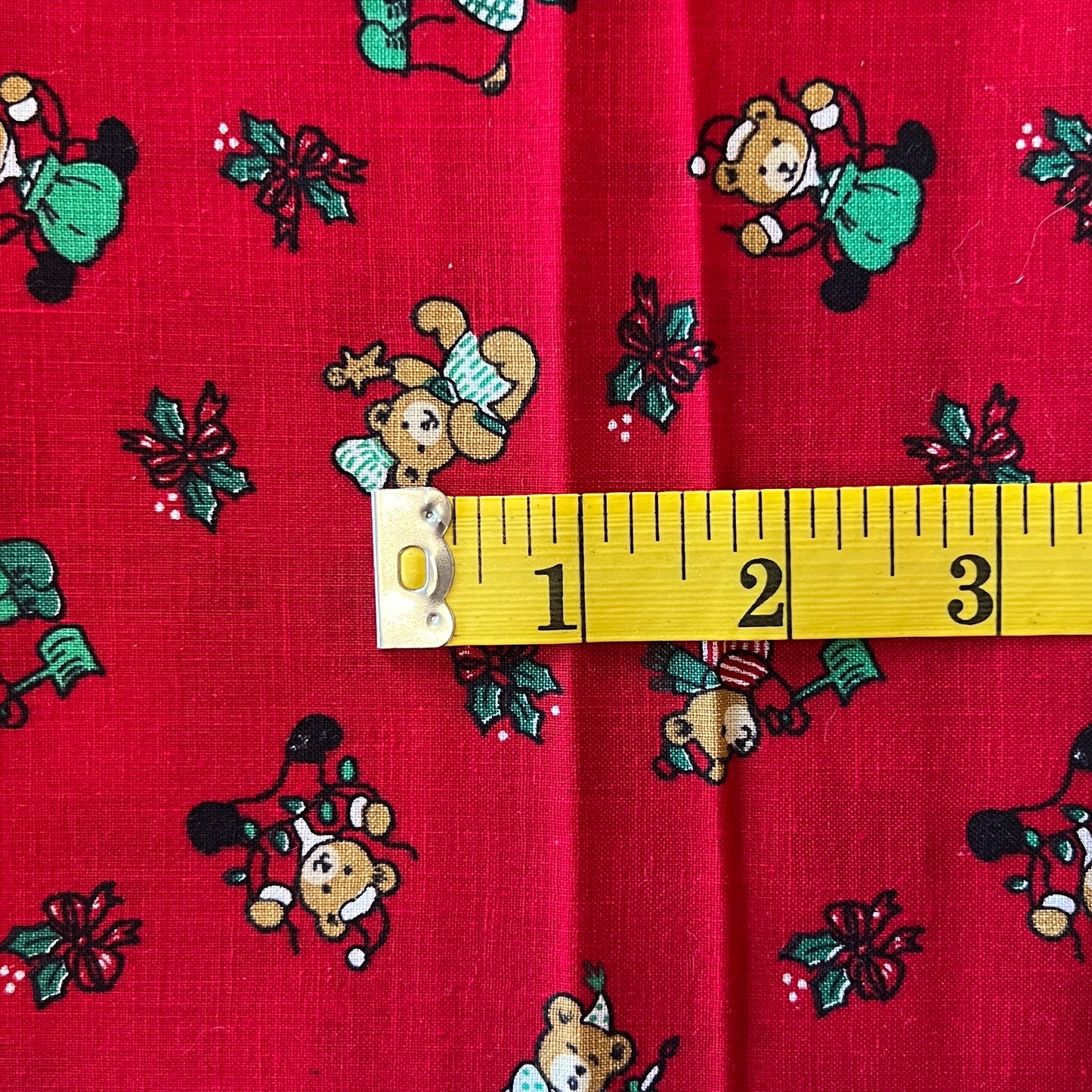 Festive Bears Cotton: 1.5 yds