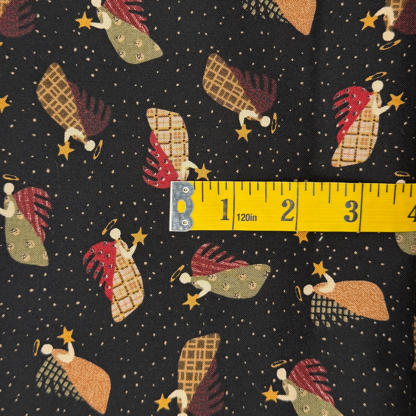 Christmas Angels Cotton: 1.5 yds