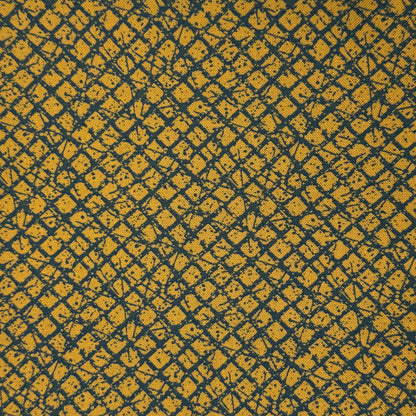 Green & Gold Diamonds Cotton: 2 yds