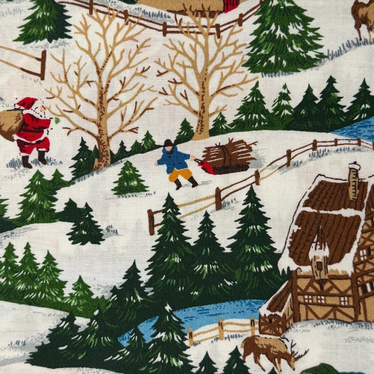 A Snowy Scene Cotton: 3 yds