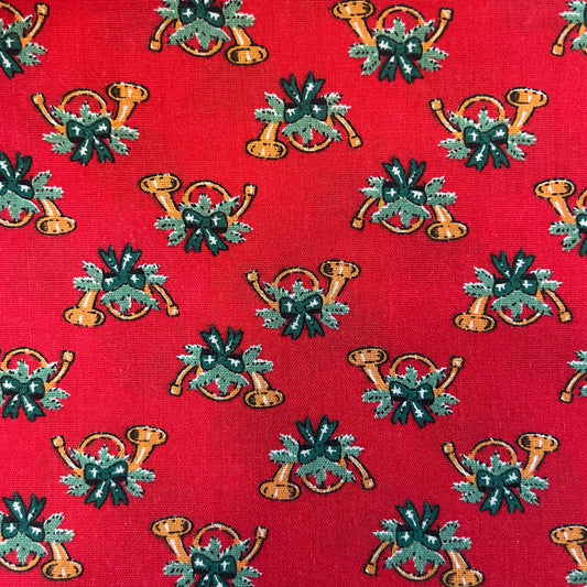 French Horns Cotton: 1 yd