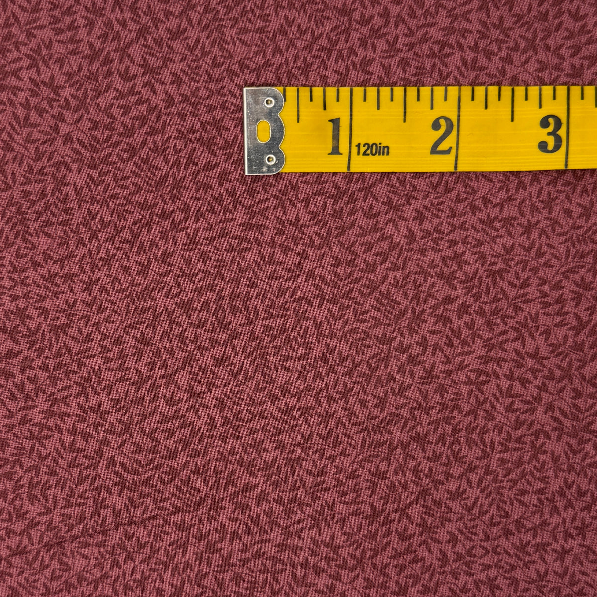 Mauve Mini Floral Cotton: 2 yds