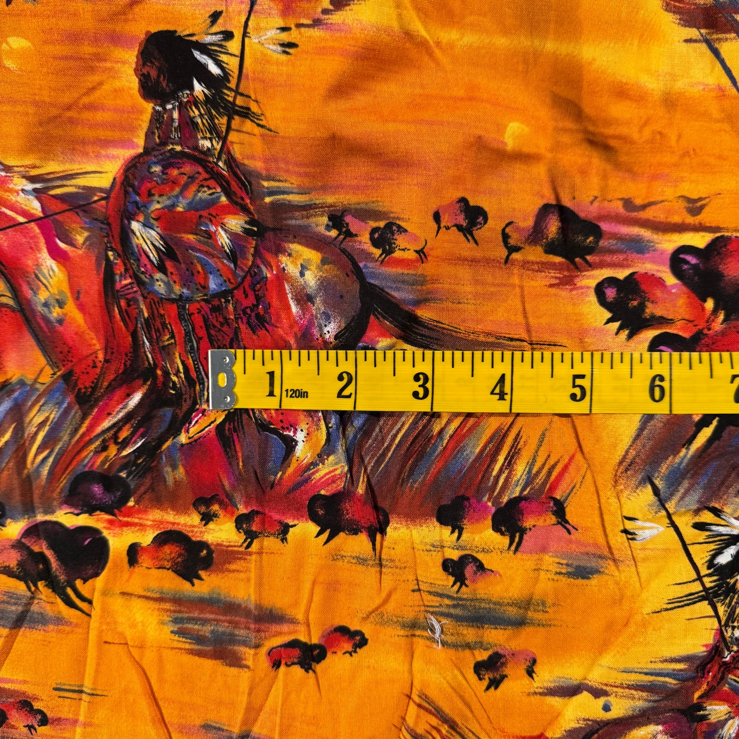 A Western Scene Lightweight Cotton Blend: 2 yds