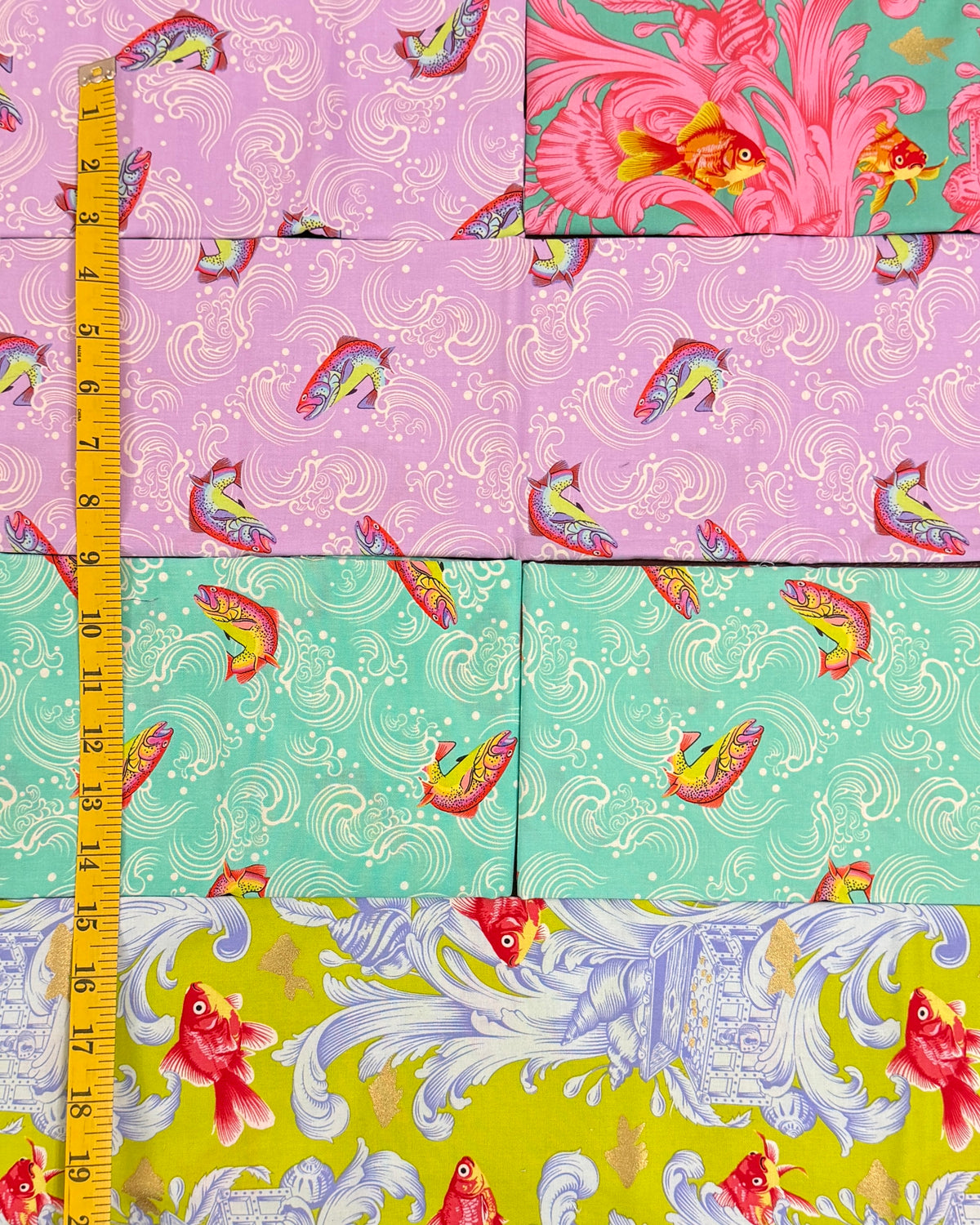 Tula Pink Fish Cotton Bundle