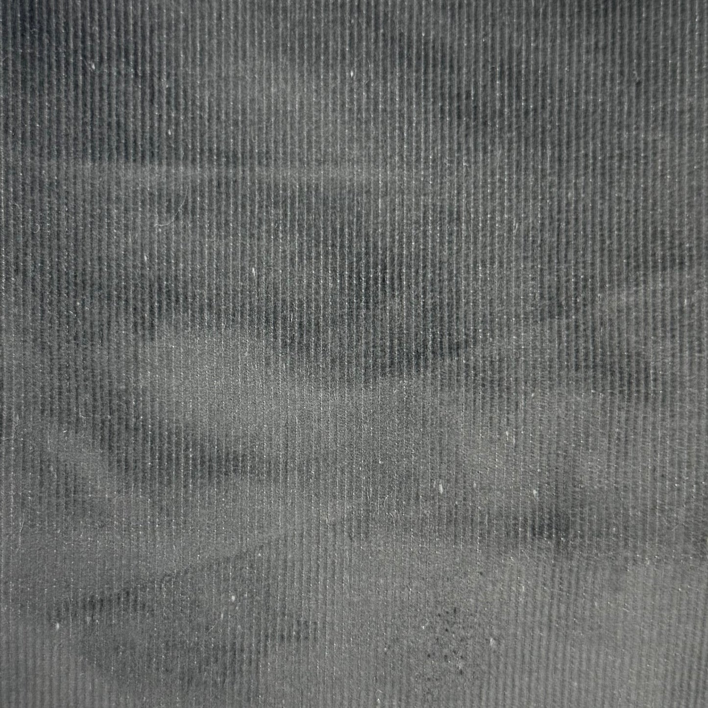 Black Medium Wale Corduroy: 2.5 yds