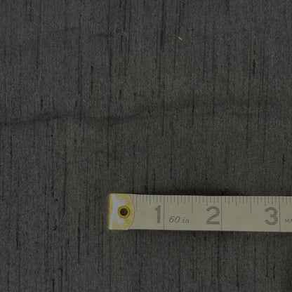 Lightweight Black Slubby Poly: 1.5 yds