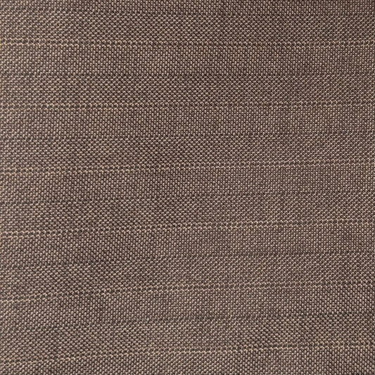 Brown Woven Stripe Poly Suiting: 2 yds