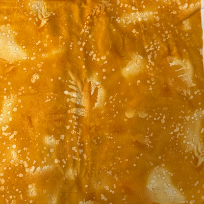 Honey Gold Under a Microscope Flannel: 3 yds