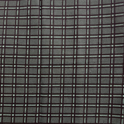 Green Plaid Cotton Blend: 2 yds