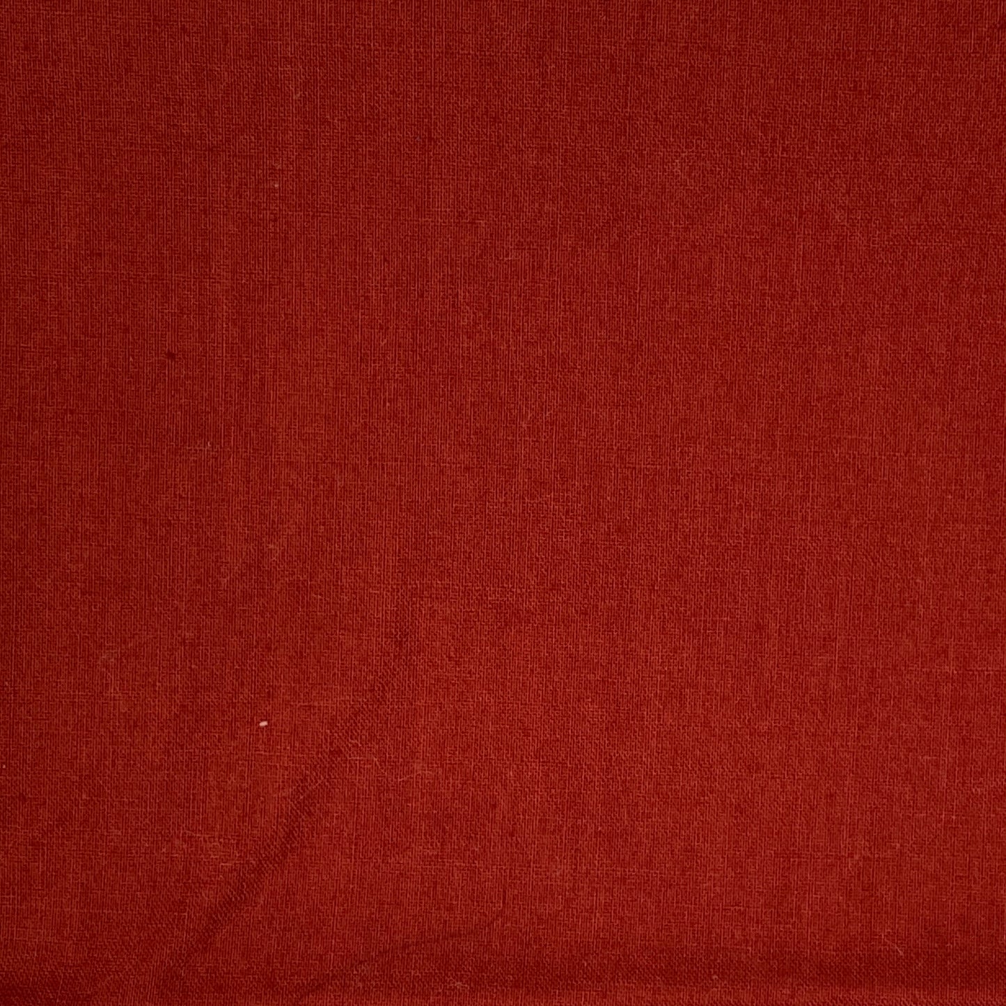 Rusty Red Cotton: 2 yds