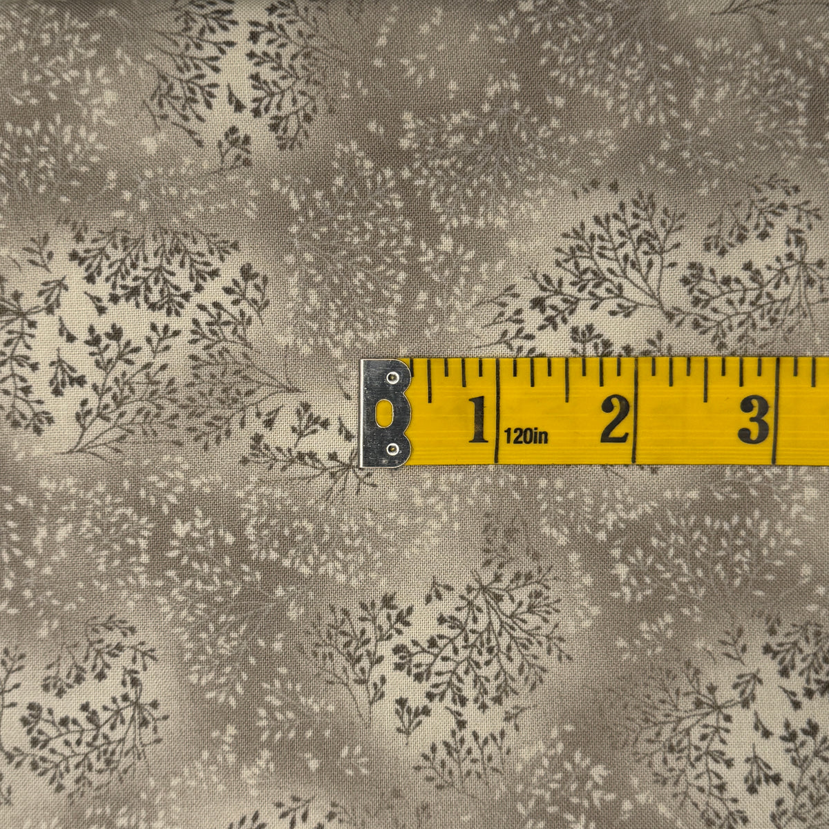 Tonal Beige With Branches Cotton: 1 yd