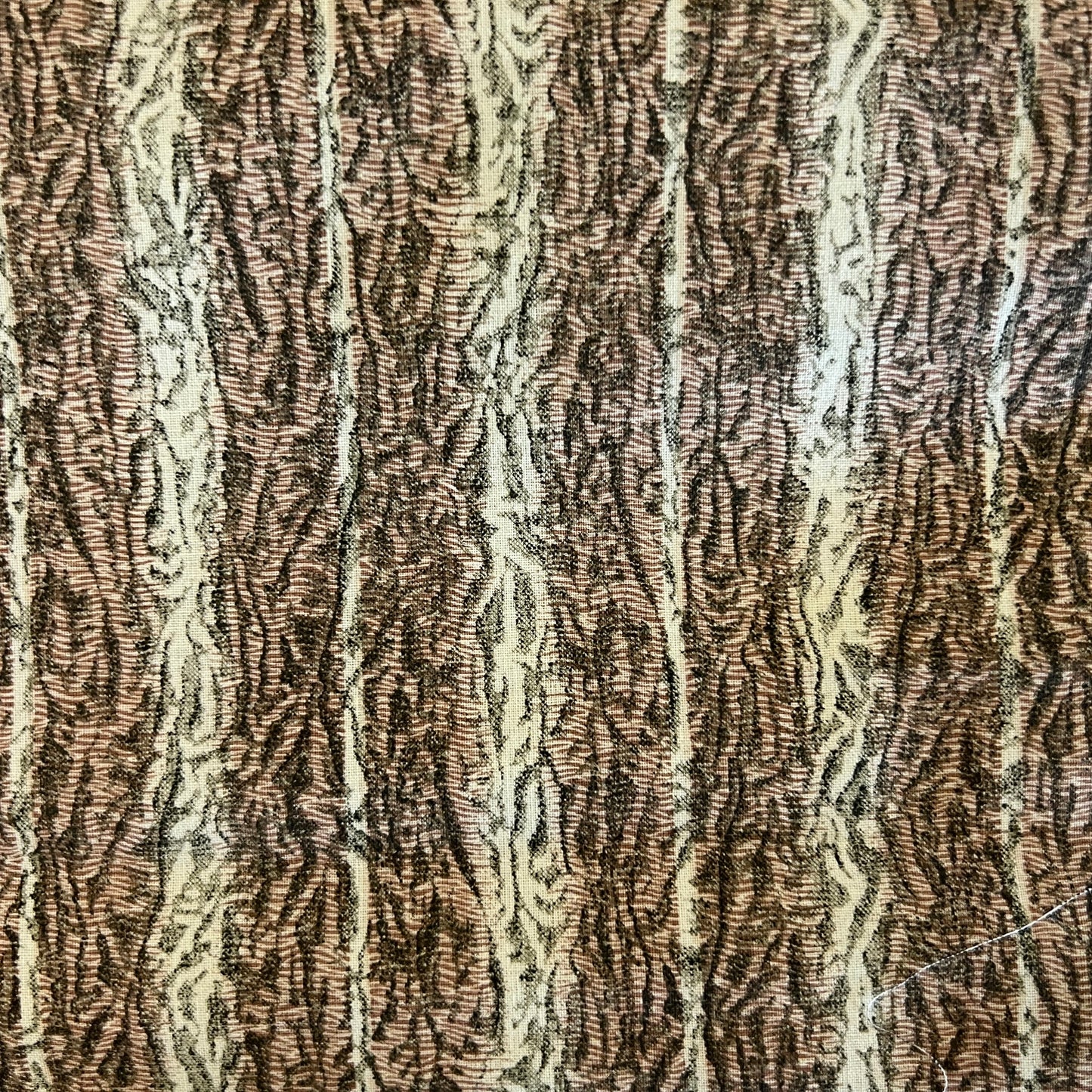 Tree Bark Cotton: 3 yds