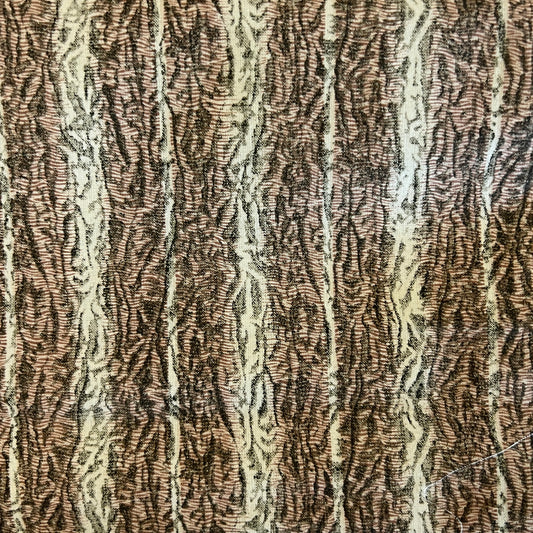 Tree Bark Cotton: 2 yds