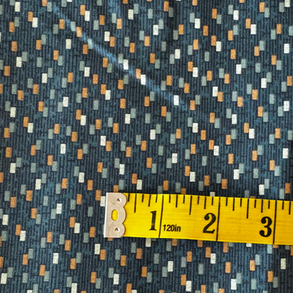 Green Bricks Cotton: 2 yds
