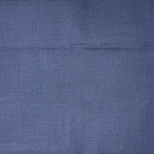 Navy Blue Cotton Blend: 3 yds