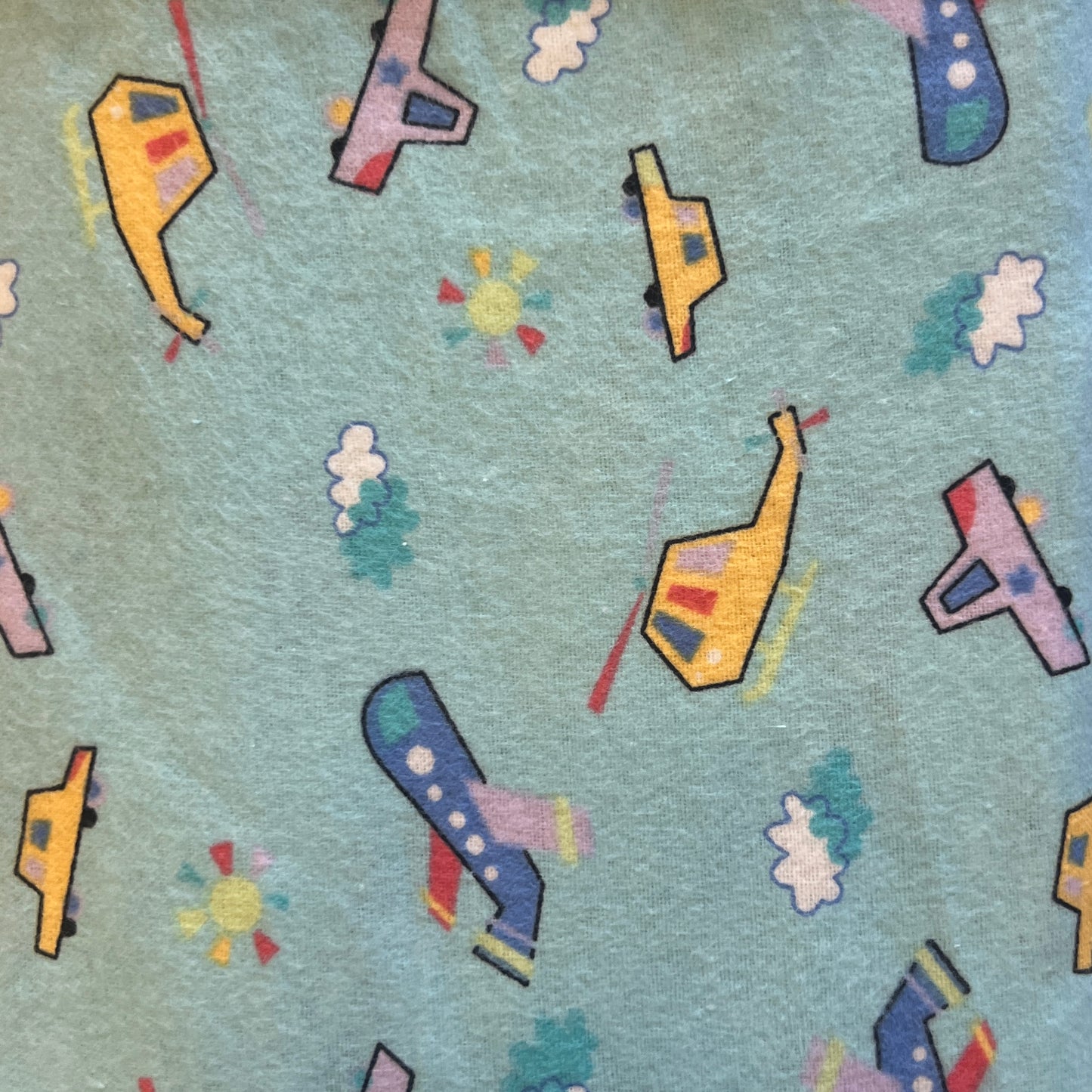 Taking Flight Flannel: 4 yds