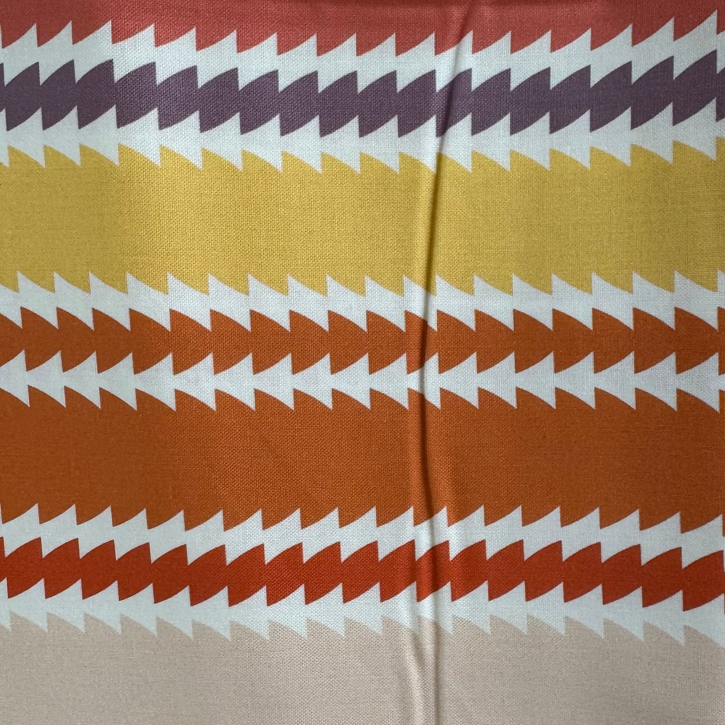 Blush Colored Geometric Cotton: 2 yds