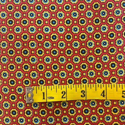 Fancy Geometric Cotton: 2.5 yds