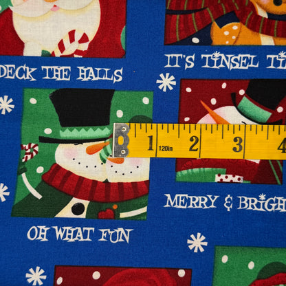 Deck the Halls Cotton Blend: 1.5 yds