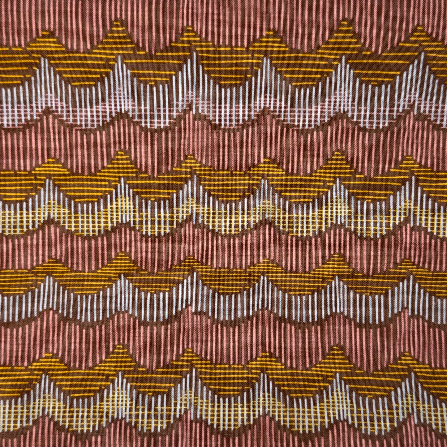 Groovy Waves Cotton: 3 yds