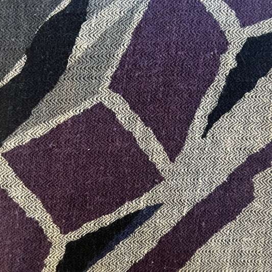 Organic Shapes Woven Knit: 3 yds