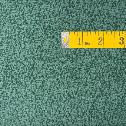 Green Mini Maze Cotton Blend: 3 yds