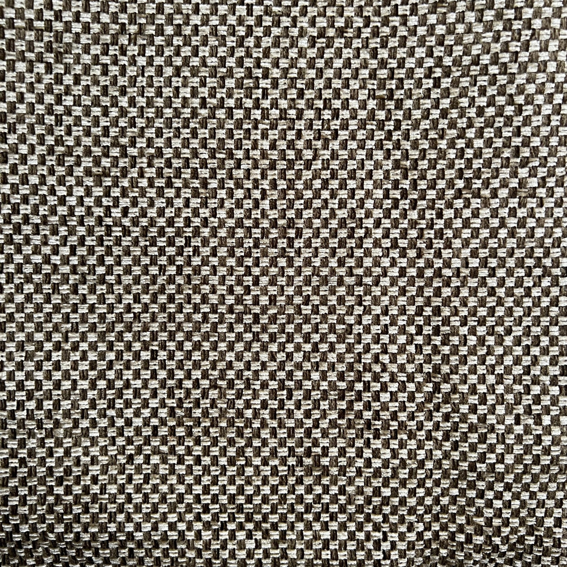Tan Chenille Checkered Upholstery: 1.25 yds